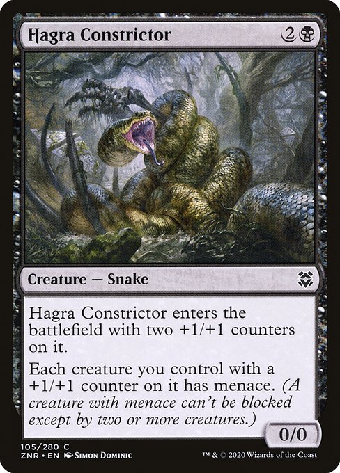 Hagra Constrictor (105) (Foil) - Zendikar Rising