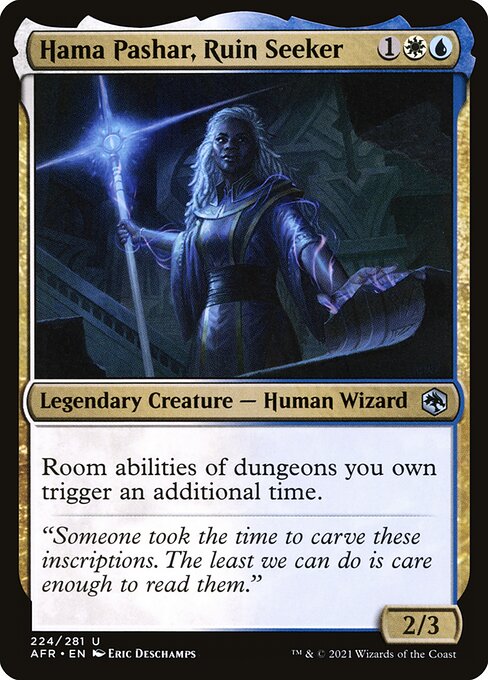 Hama Pashar, Ruin Seeker (224) - Adventures in the Forgotten Realms