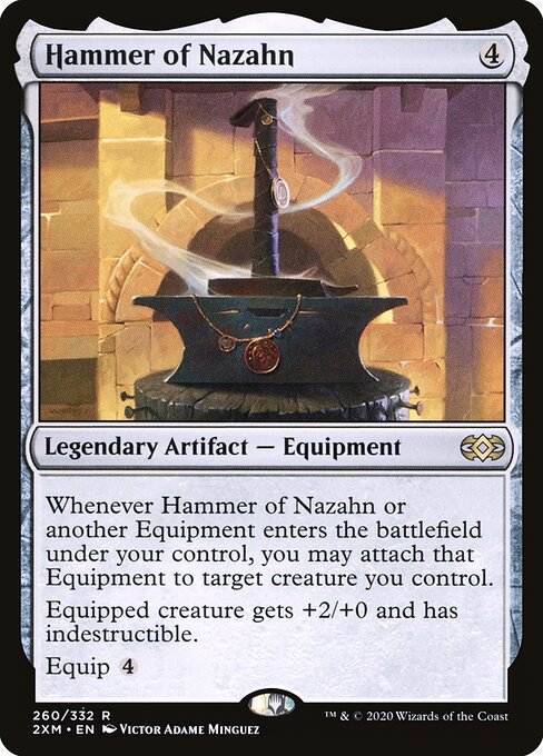 Hammer of Nazahn (260) (Foil) - Double Masters