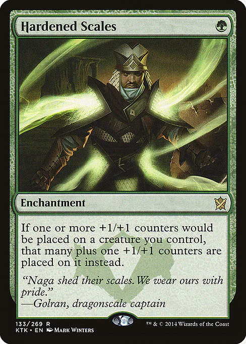 Hardened Scales (133) - Khans of Tarkir