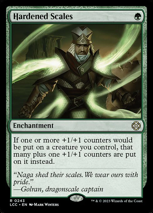 Hardened Scales (243) - The Lost Caverns of Ixalan Commander