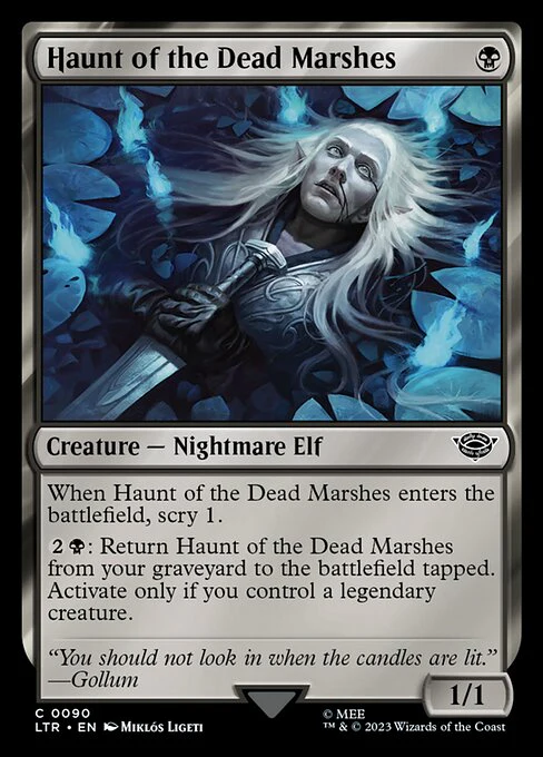 Haunt of the Dead Marshes (90) (Foil) - The Lord of the Rings: Tales of Middle-earth