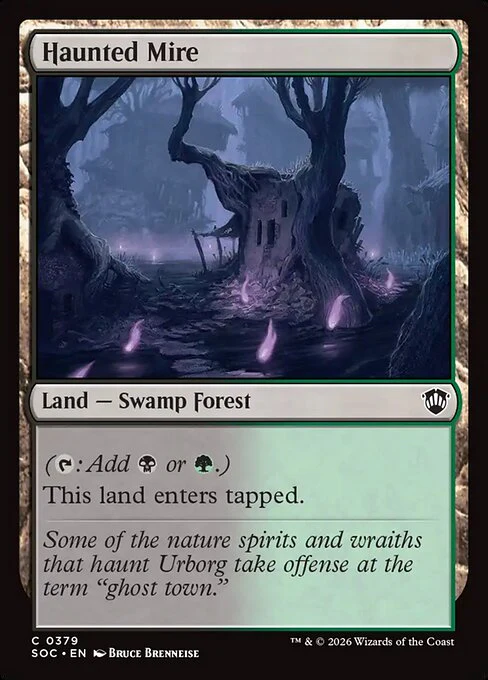 Haunted Mire (379) - Secrets of Strixhaven Commander
