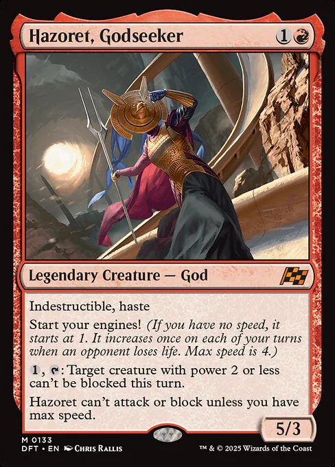 Hazoret, Godseeker (133) (Foil) - Aetherdrift