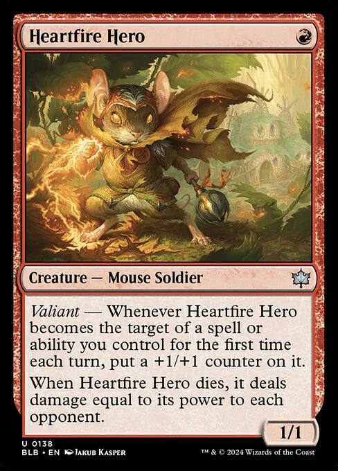 Heartfire Hero (138) - Bloomburrow