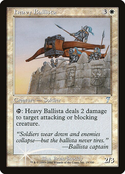 Heavy Ballista (19★) (Foil) - Seventh Edition