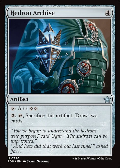 Hedron Archive (726) (Foil) - Foundations