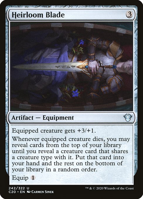 Heirloom Blade (242) - Commander 2020