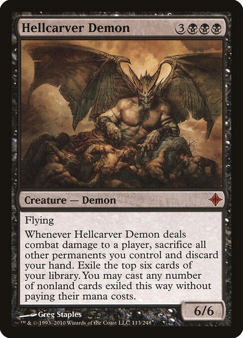 Hellcarver Demon (113) - Rise of the Eldrazi