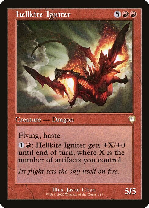 Hellkite Igniter (117) - The Brothers' War Commander