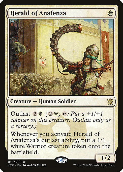 Herald of Anafenza (12) (Foil) - Khans of Tarkir
