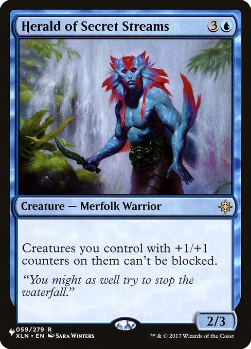Herald of Secret Streams (XLN-59) - The List