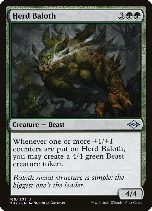Herd Baloth (165) (Foil) - Modern Horizons 2