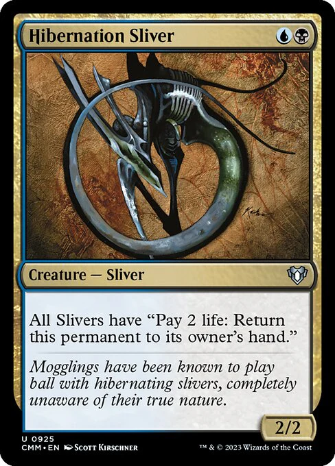 Hibernation Sliver (925) - Commander Masters
