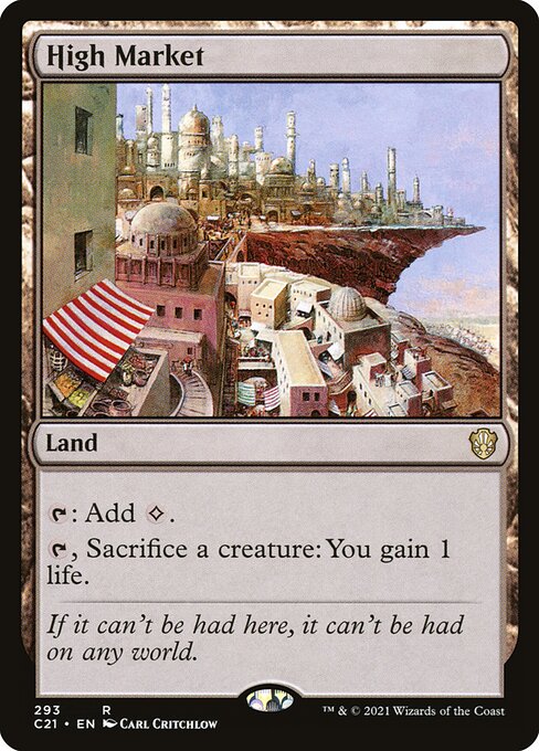 High Market (293) - Commander 2021