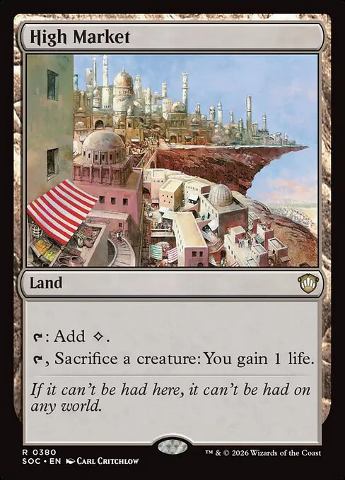 High Market (380) - Secrets of Strixhaven Commander