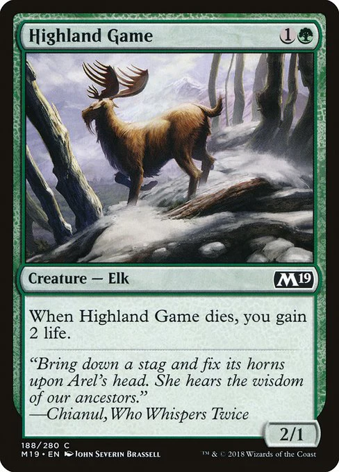 Highland Game (188) (Foil) - Core Set 2019