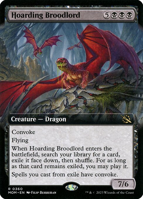 Hoarding Broodlord (360) - EXTENDED ART - March of the Machine