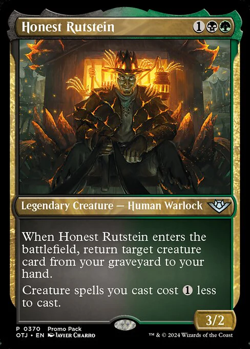 Honest Rutstein (370) (Foil) - Outlaws of Thunder Junction