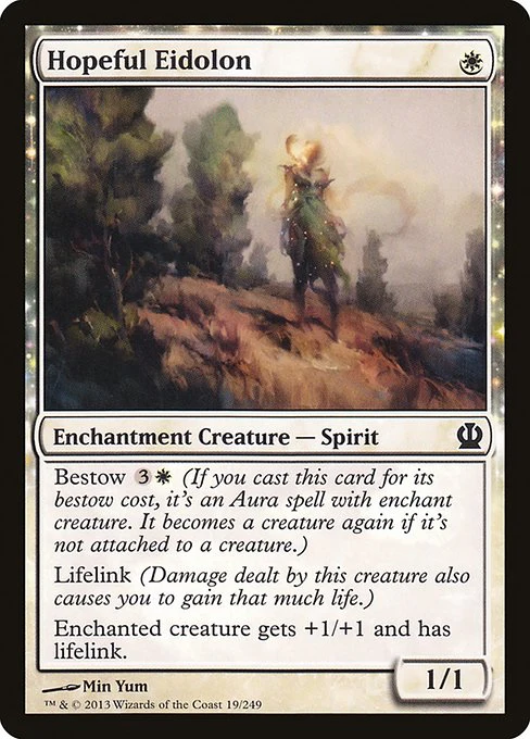 Hopeful Eidolon (19) (Foil) - Theros