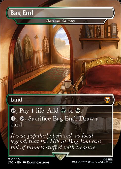 Horizon Canopy (366) - BORDERLESS - FULL ART (Foil) - Tales of Middle-earth Commander