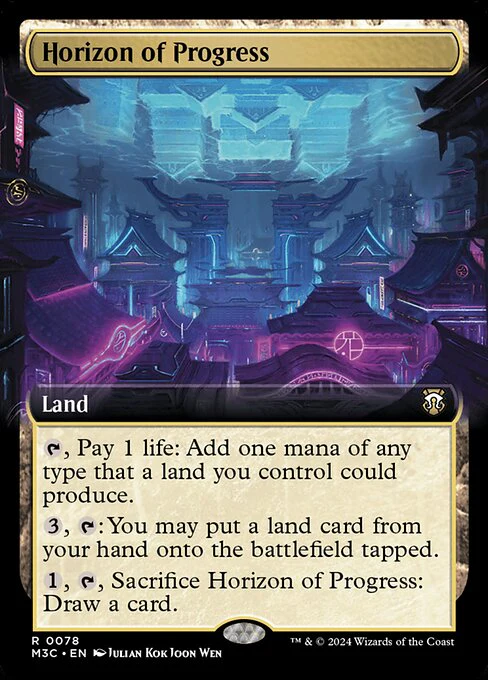 Horizon of Progress (78) - EXTENDED ART - Modern Horizons 3 Commander