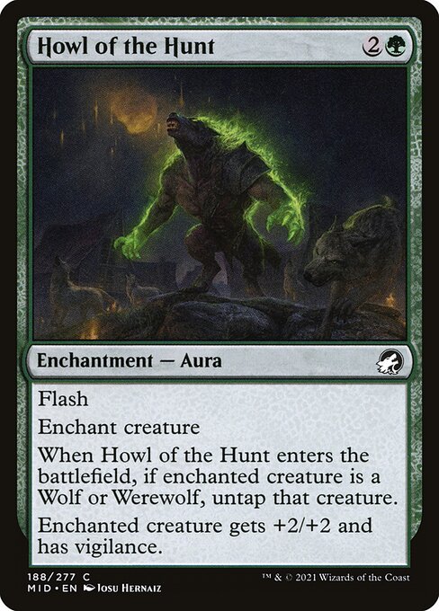 Howl of the Hunt (188) (Foil) - Innistrad: Midnight Hunt