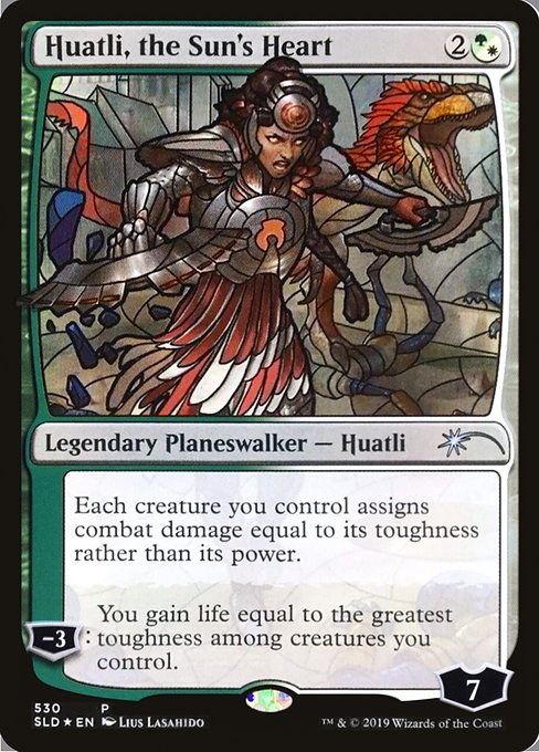 Huatli, the Sun's Heart (530) (Foil) - Secret Lair Drop