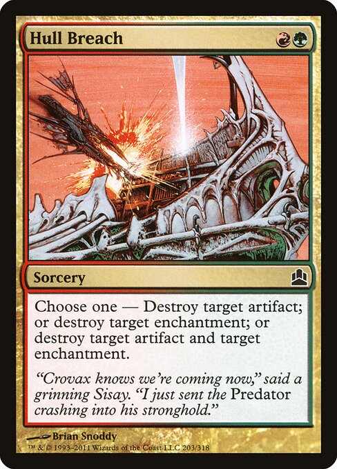 Hull Breach (203) - Commander 2011