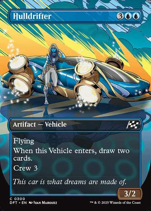 Hulldrifter (300) - BORDERLESS (Foil) - Aetherdrift
