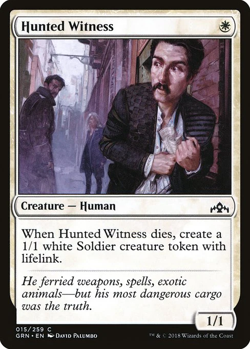 Hunted Witness (15) - Guilds of Ravnica