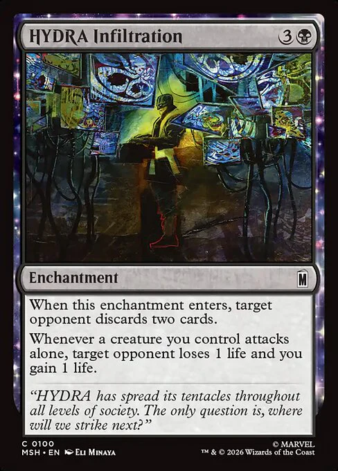 HYDRA Infiltration (100) (Foil) - Marvel Super Heroes