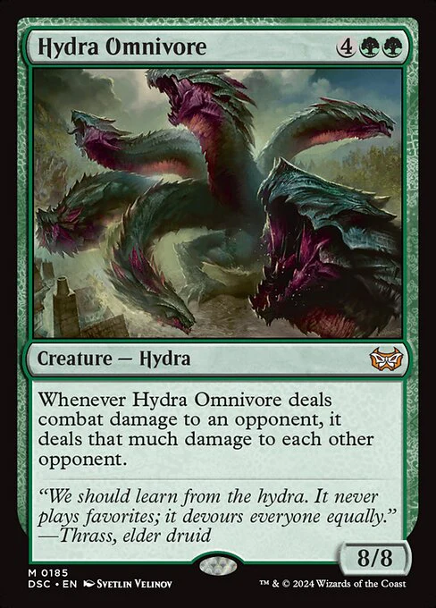 Hydra Omnivore (185) - Duskmourn: House of Horror Commander