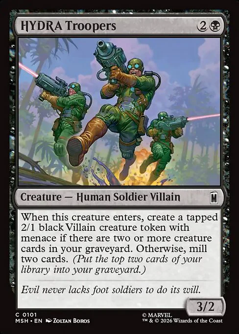 HYDRA Troopers (101) - Marvel Super Heroes