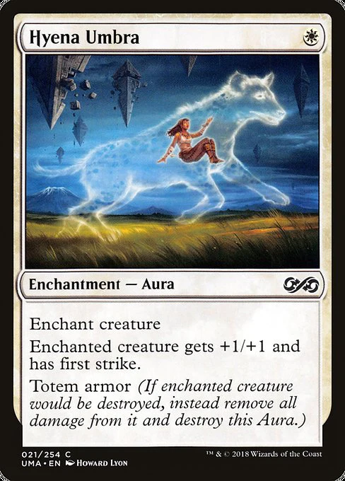 Hyena Umbra (21) (Foil) - Ultimate Masters