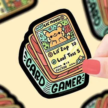 I Collect Cards Sticker