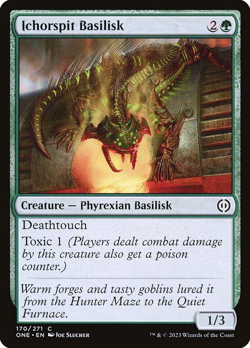Ichorspit Basilisk (170) - Phyrexia: All Will Be One