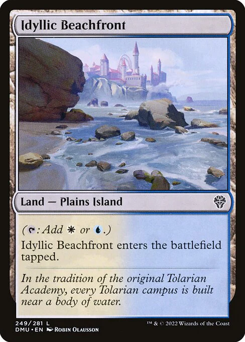Idyllic Beachfront (249) - Dominaria United