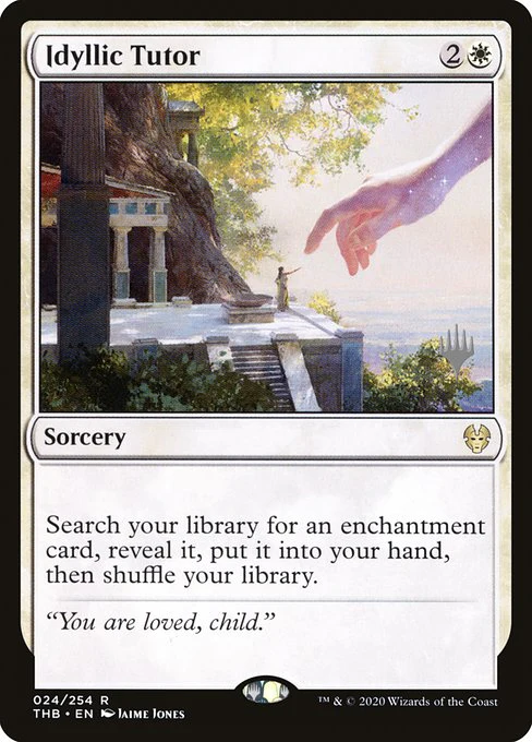 Idyllic Tutor (24p) - Theros Beyond Death Promos