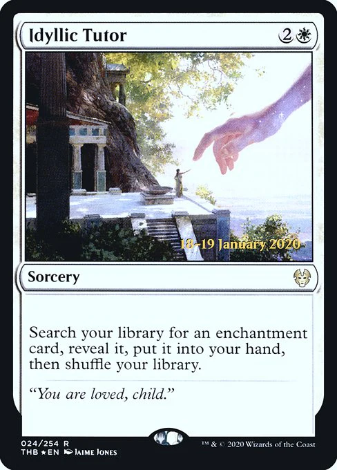 Idyllic Tutor (24s) (Foil) - Theros Beyond Death Promos