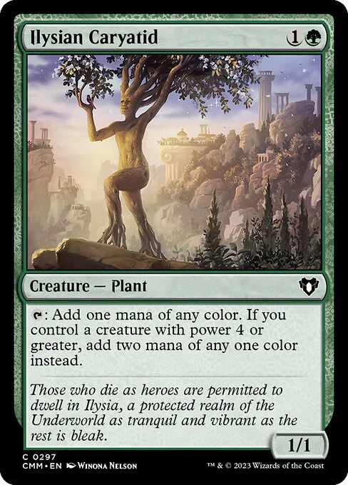 Ilysian Caryatid (297) - Commander Masters