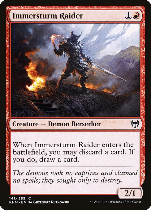 Immersturm Raider (141) (Foil) - Kaldheim