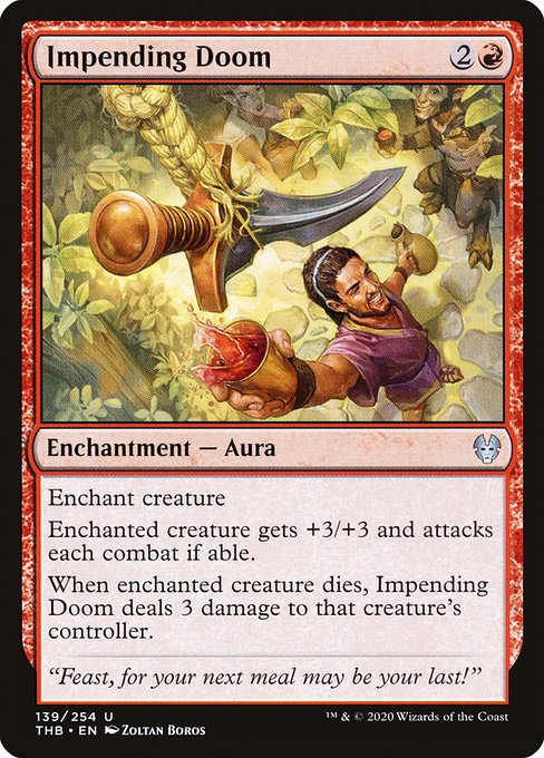 Impending Doom (139) (Foil) - Theros Beyond Death