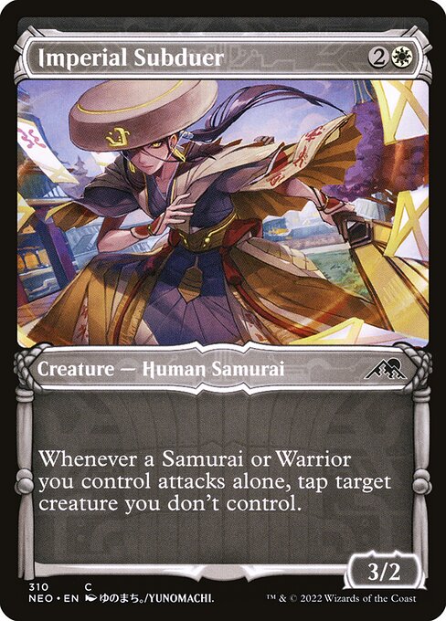 Imperial Subduer (310) - SHOWCASE - Kamigawa: Neon Dynasty