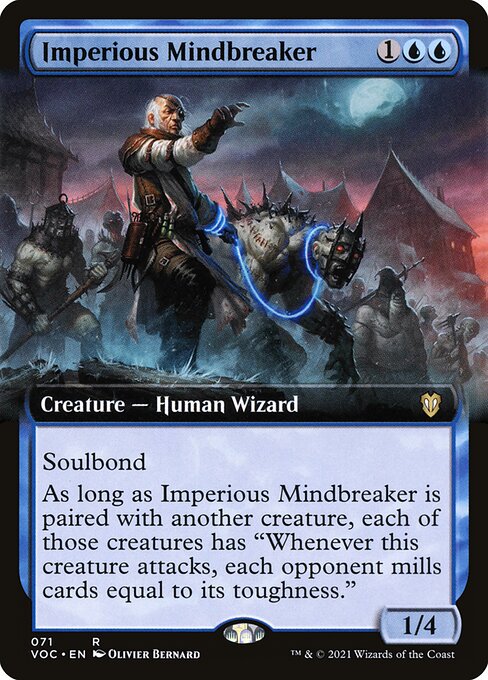 Imperious Mindbreaker (71) - EXTENDED ART - Crimson Vow Commander
