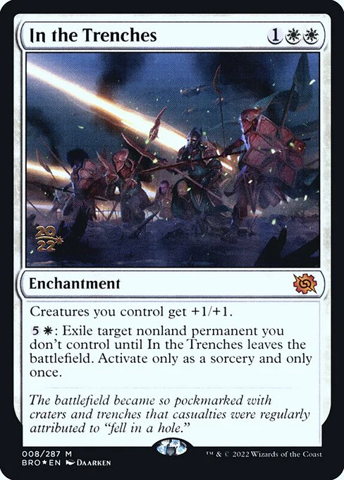 In the Trenches (8s) (Foil) - The Brothers' War Promos