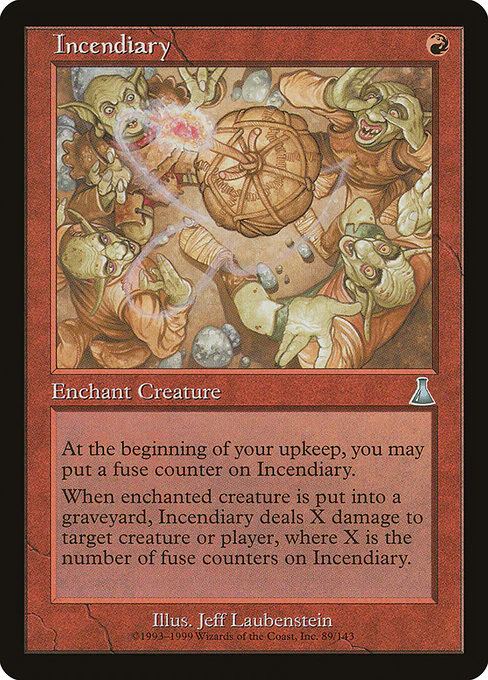 Incendiary (89) - Urza's Destiny