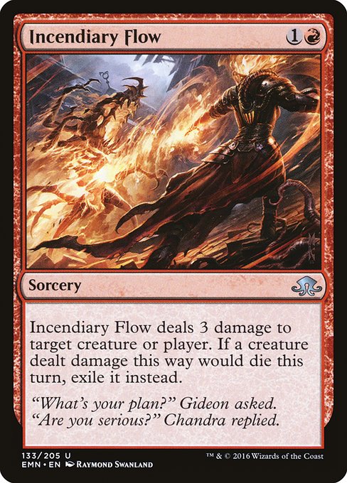 Incendiary Flow (133) (Foil) - Eldritch Moon