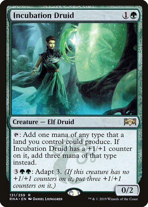 Incubation Druid (131) (Chinese (S)) - Ravnica Allegiance