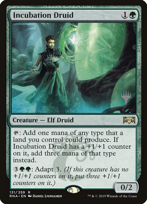 Incubation Druid (131p) - Ravnica Allegiance Promos